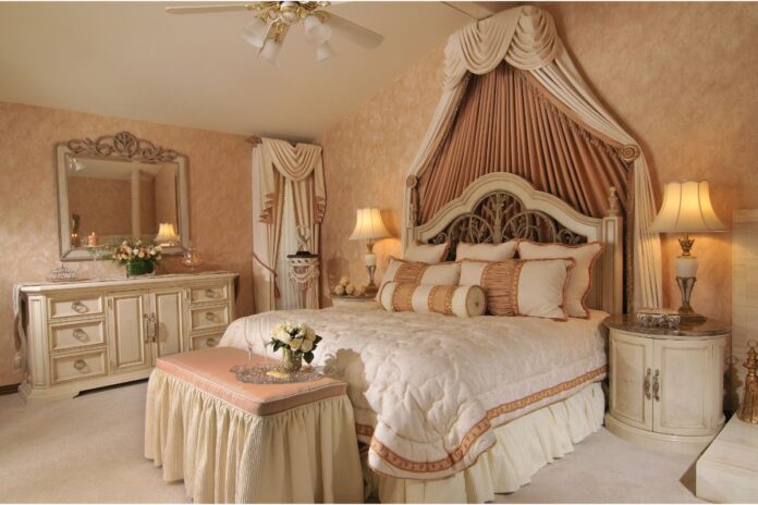 sypialnia w stylu francuskim
